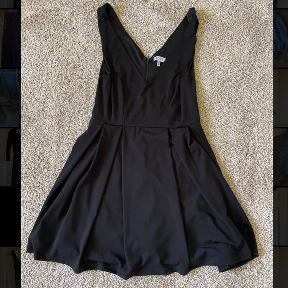 TOBI Marisella Black Skater Dress - Picture 6 of 9
